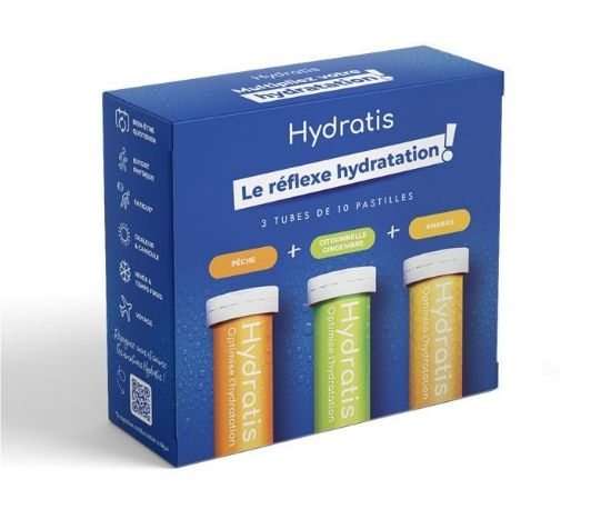 Image sur HYDRATIS  - Le reflexe hydratation 3 tubes de 10 pastilles