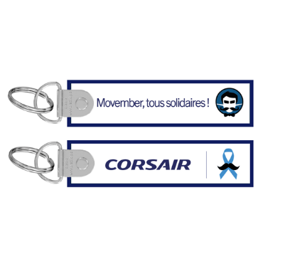 Image de CORSAIR - Porte Clé Flamme Movember 2025