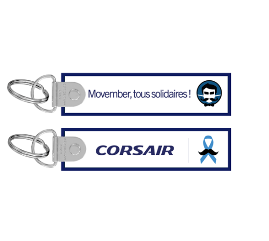 Image sur CORSAIR - Porte Clé Flamme Movember 2025