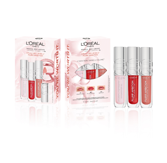 Image sur L’OREAL - Trio Plump Ambition Lip Oil