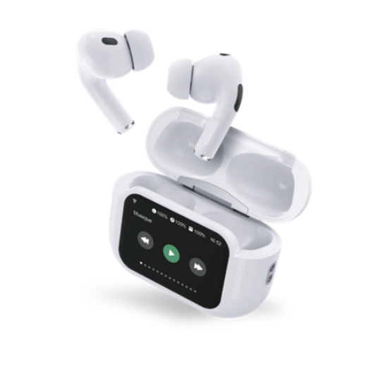 Image sur Force - Ecouteurs Play Touch True Wireless ANC Ecran XL tactile - Blanc