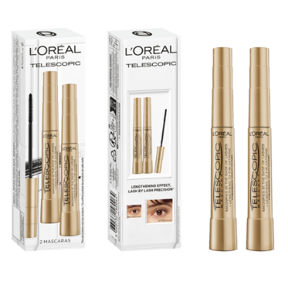 Image de L'Oréal Paris - Duo Mascara Telescopic Gold