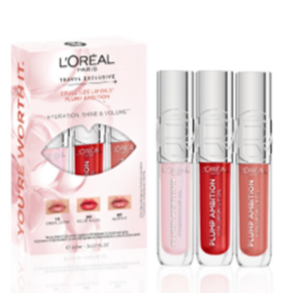 Image de L’OREAL - Trio Plump Ambition Lip Oil